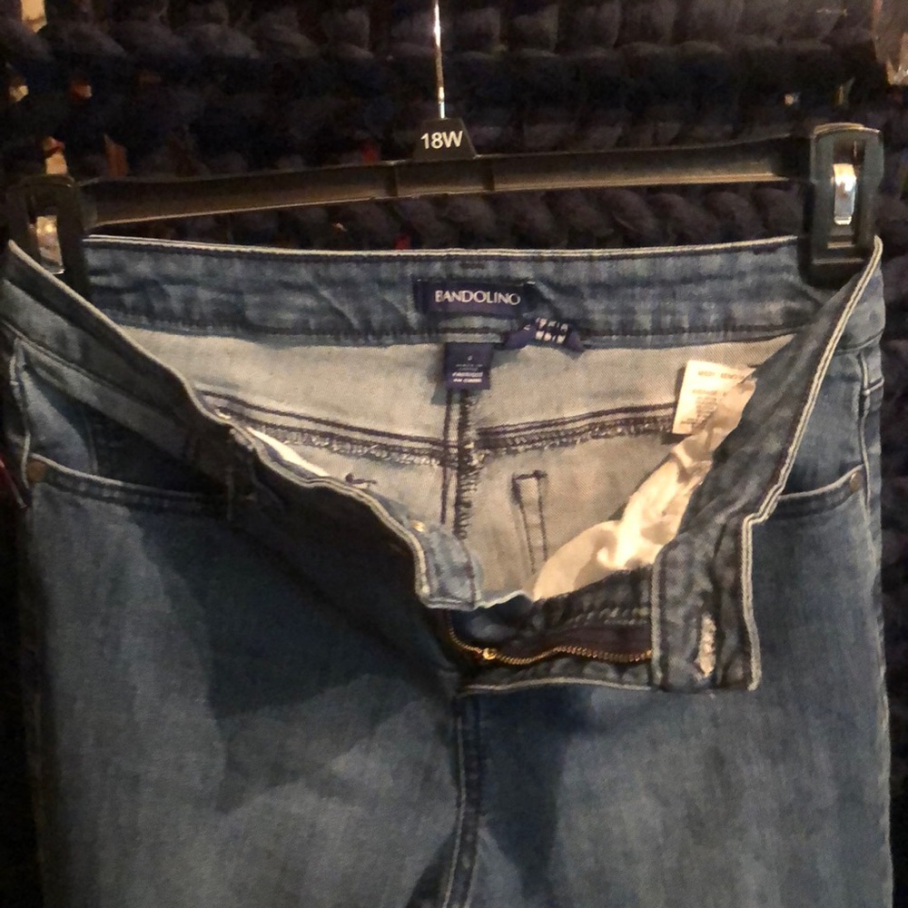 Blue jeans.